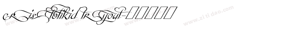CristoLikid Tryout字体转换